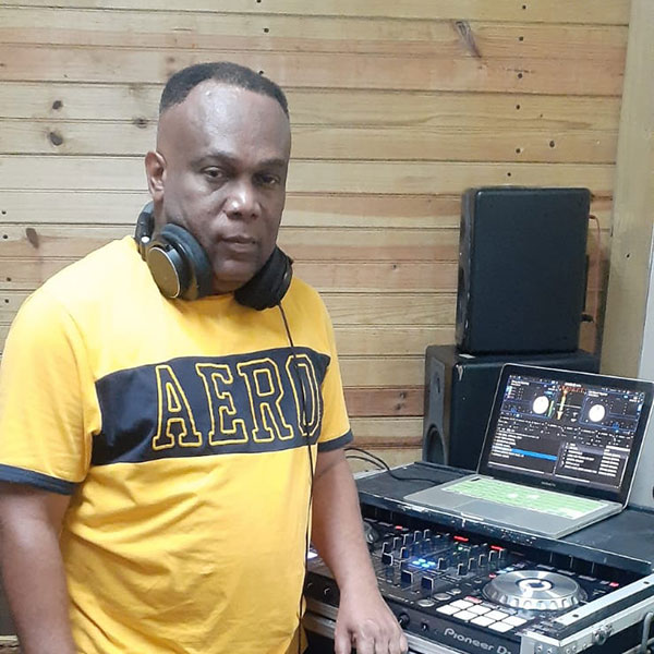 on air Richie Rainford